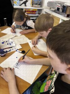 KOUZLO PSANÍ INKOUSTEM - 30. 1. 2025 (4)